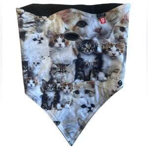 Airhole Cat Ski Mask NEW Without Tags Adjustable Fleece Ski Bandana M/ L